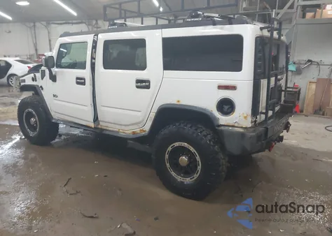 2005 Hummer H2 Suv z USA, uszkodzony, nr VIN 5GRGN23U55H107742